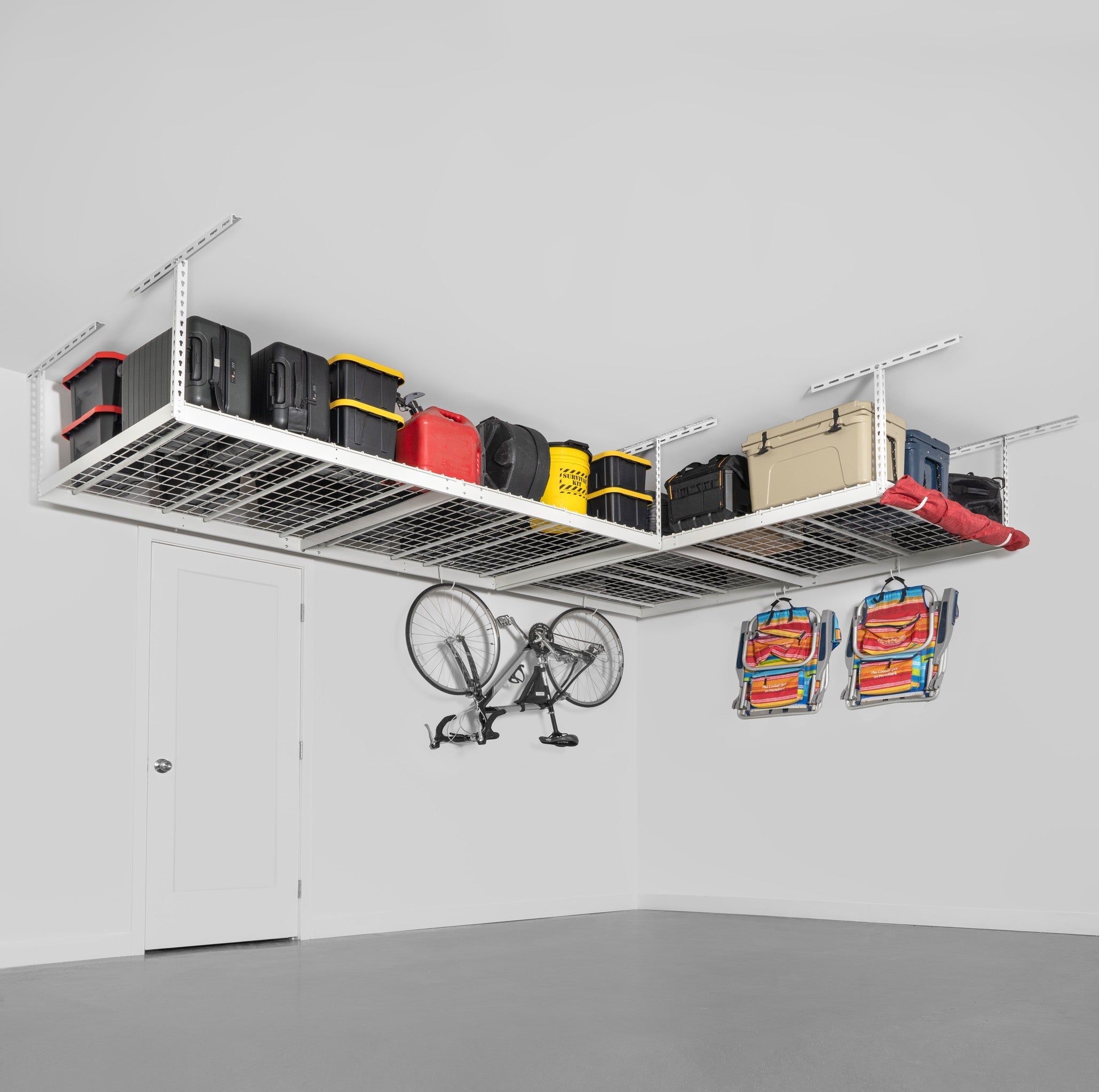 4’ x 8’ Overhead Garage Storage Rack Two Pack