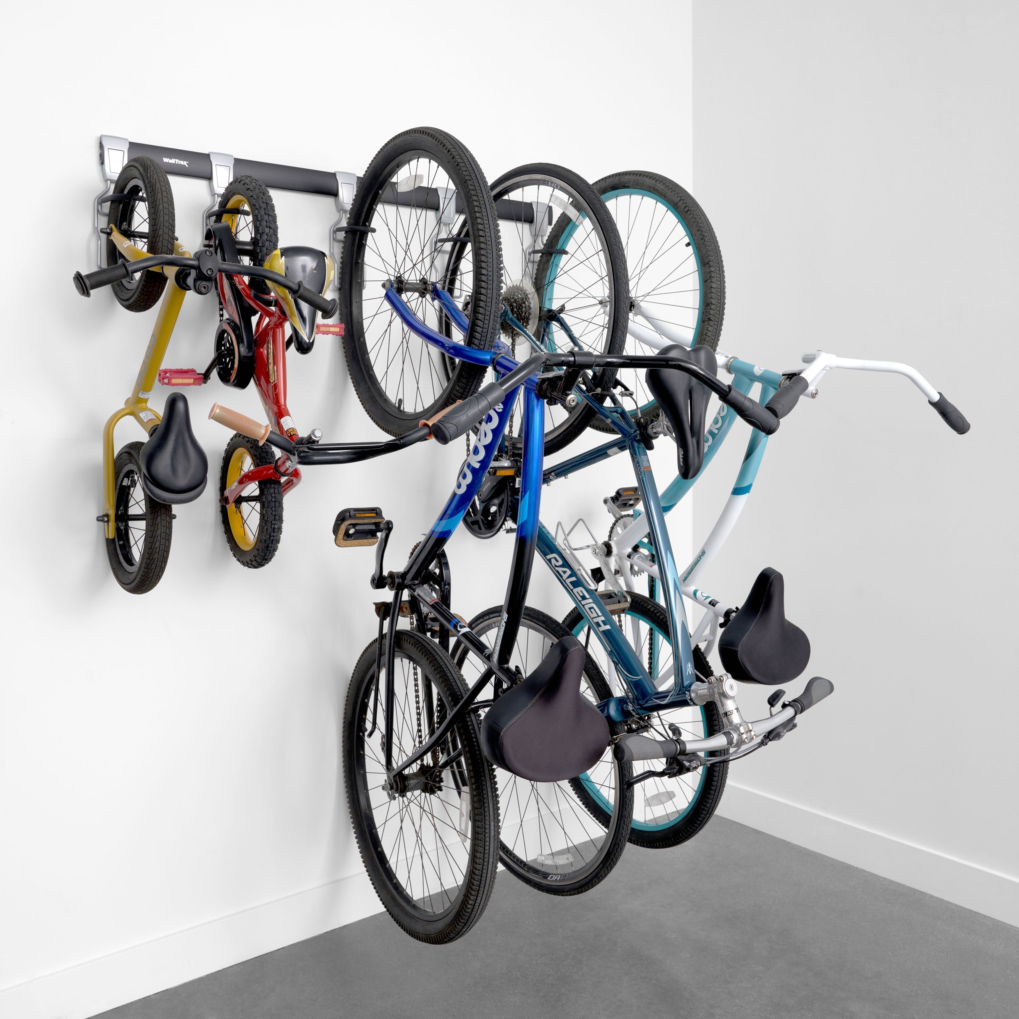 Garage Track System | Bike Hooks 5 - Pack - Wall Trax