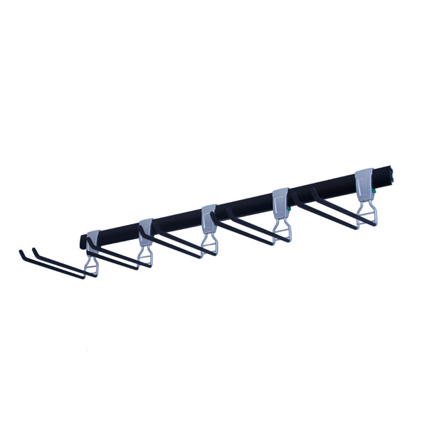 Garage Track System | Large Double Hook 5 - Pack - Wall Trax