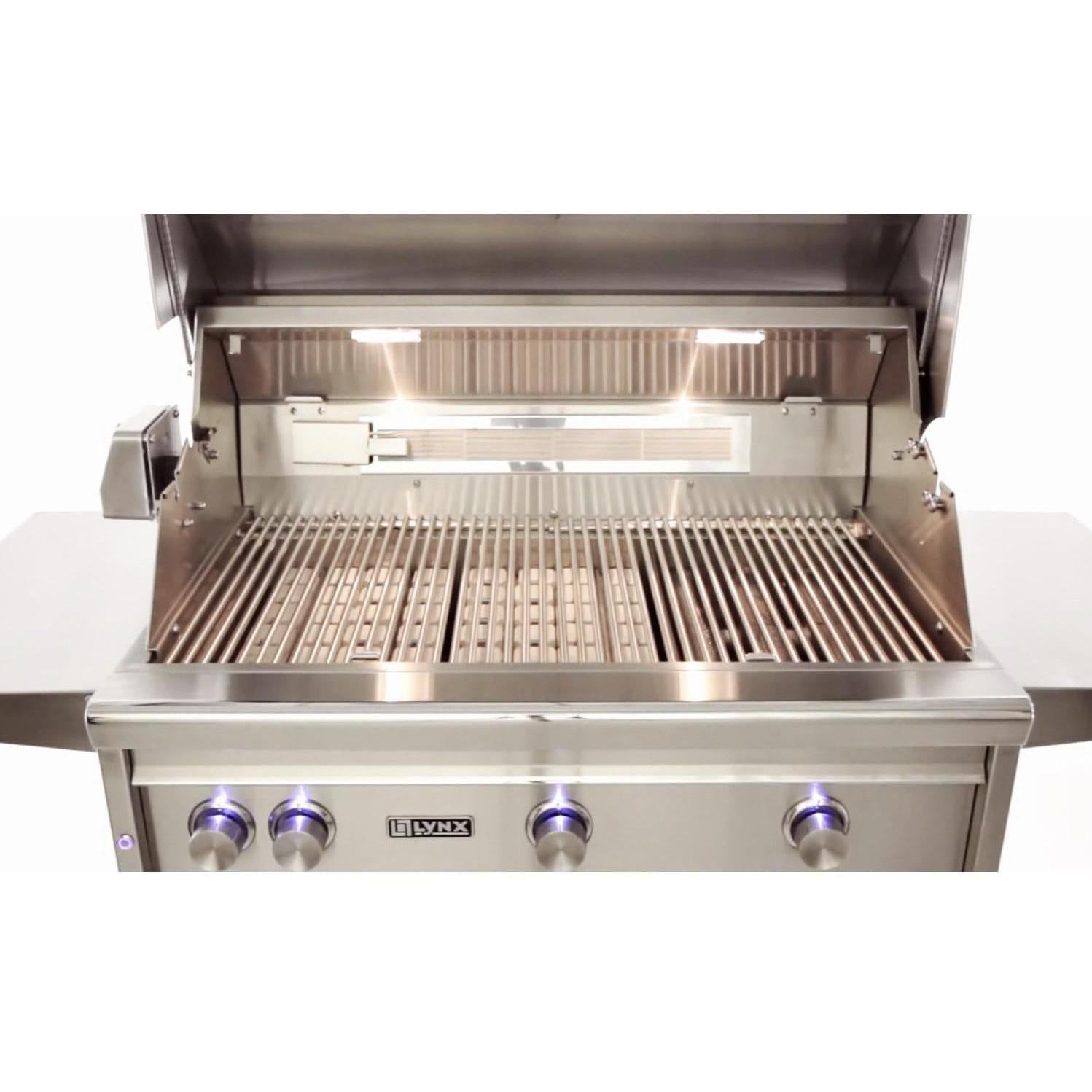 Lynx L36ATR-NG Professional 36-Inch Built-In All Infrared Trident Natural Gas Grill with Rotisserie