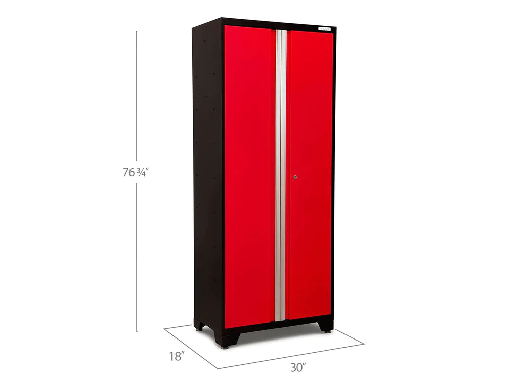 NewAge Bold 3.0 Series 30 in. Multi-Use Locker Red 3 pieces