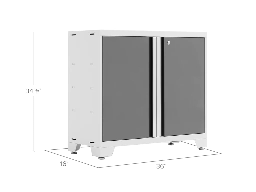 NewAge Bold 3.0 Series 36 in. White Base Cabinet