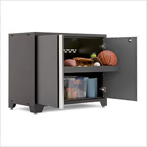 NewAge Garage Cabinets PRO Series Grey 42 2-Door Base
