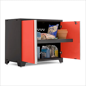 NewAge Garage Cabinets PRO Series Red 42 2-Door Base Cabinet