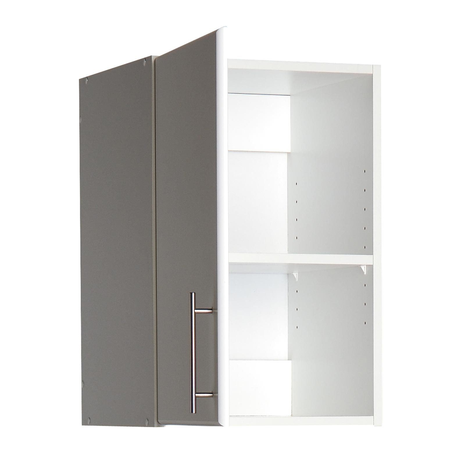 Prepac 16" Topper &amp; Wall Cabinet With 1 Door