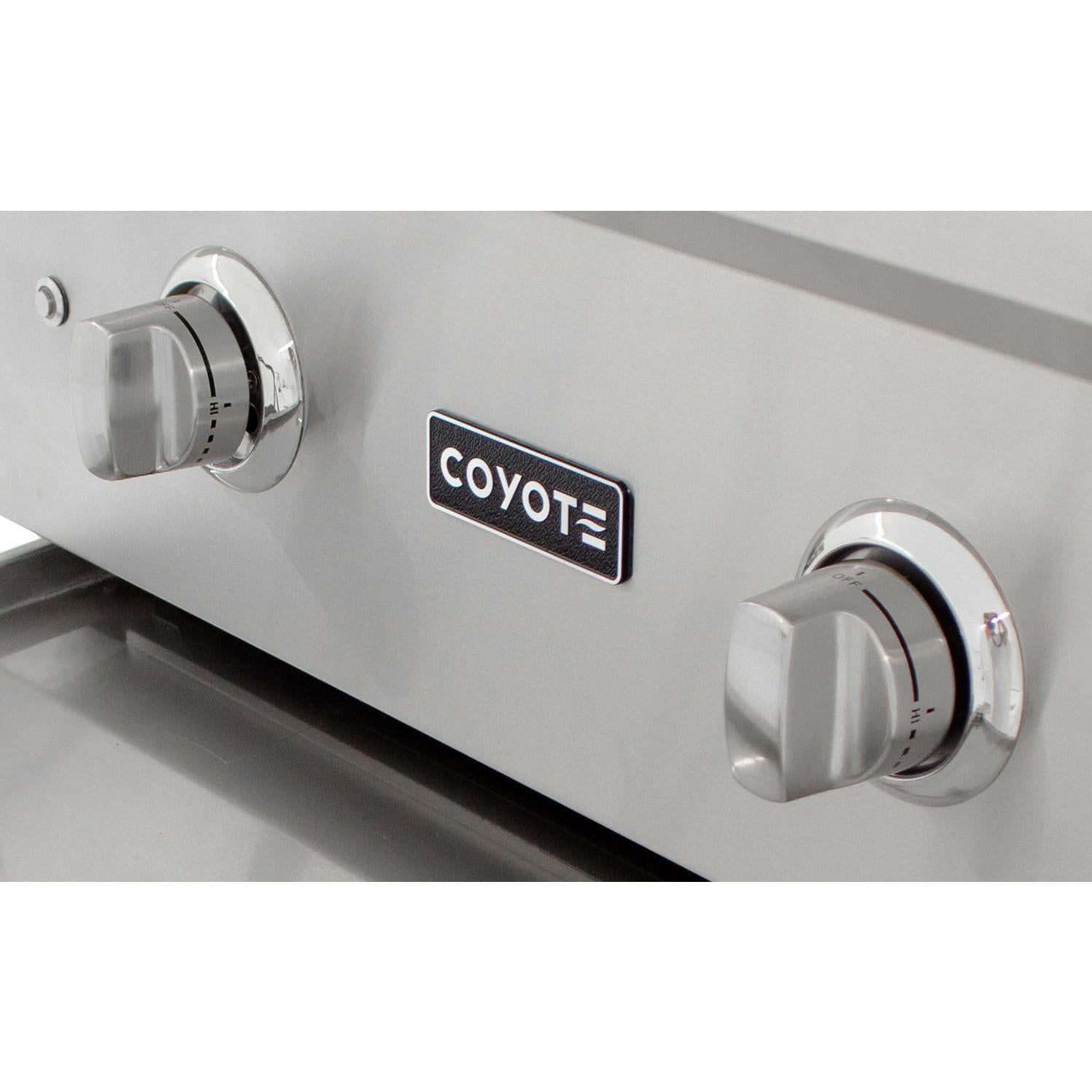 Coyote C-Series 28-Inch 2-Burner Built-In Propane Gas Grill 
