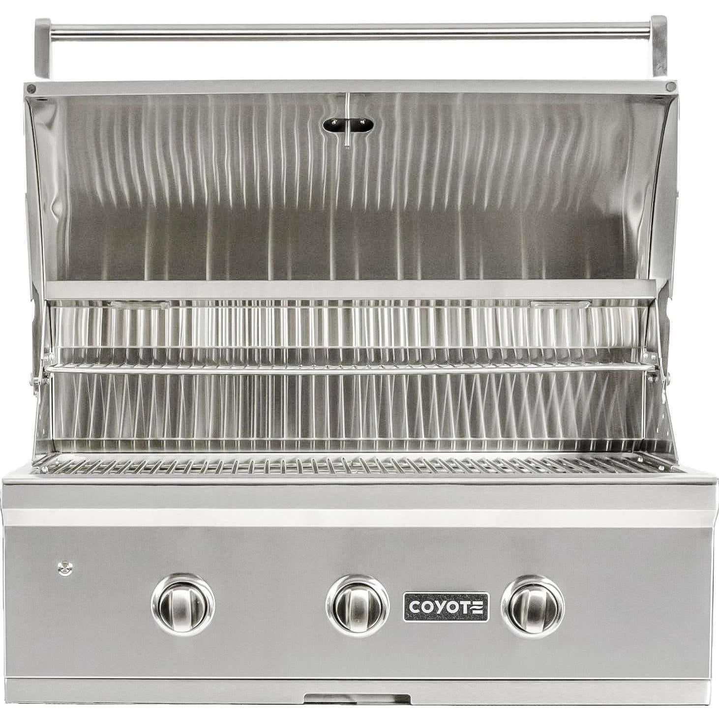 Coyote C-Series 34-Inch 3-Burner Built-In Propane Gas Grill 