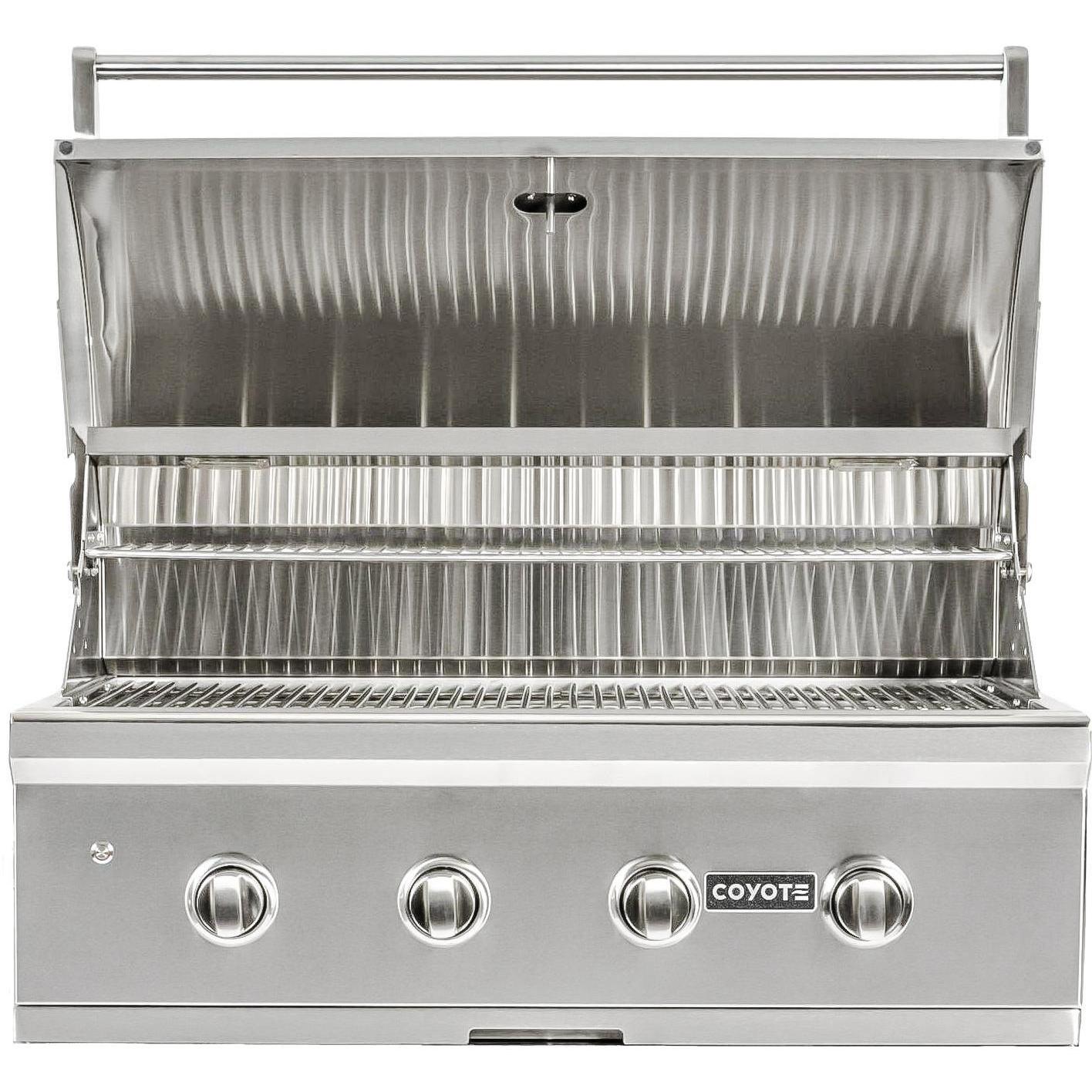 Coyote C-Series 36-Inch 4-Burner Built-In Natural Gas Grill 