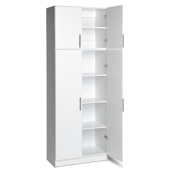 Prepac 32’ Storage w/ 32’ Topper Wall WES3264, WEW