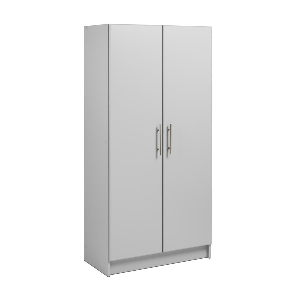 Prepac Gray Elite 96 Storage Cabinet Set - 6 pc