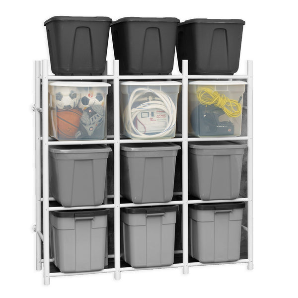 Stackable Storage Container, Dark Grey - 30 Compartments - Everything Mary