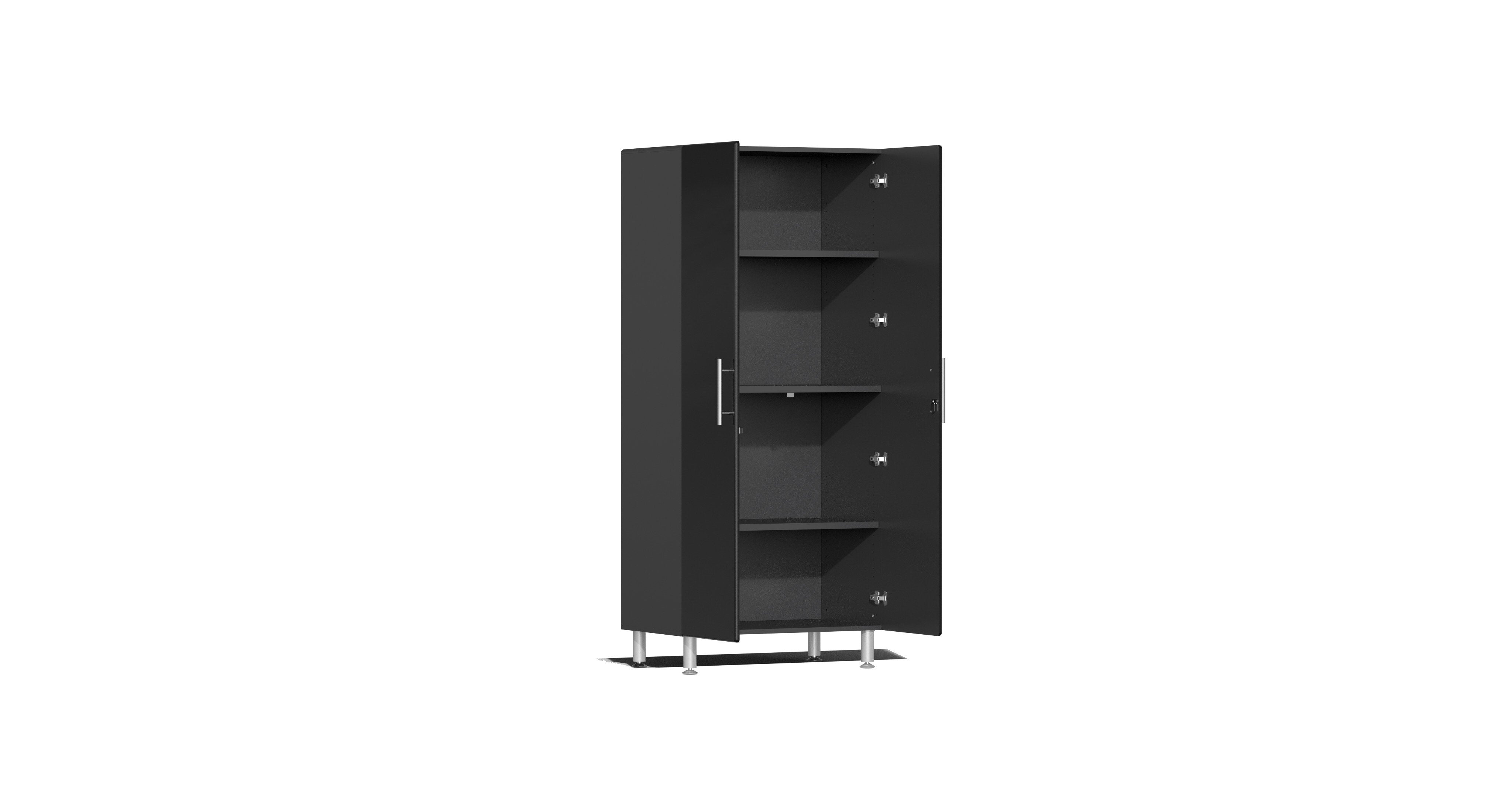 Ulti-MATE Garage 2.0 Series 8-Piece Tall Cabinet Kit - UG22680B (Receive a FREE GearTrack with  5-Hooks - GAGP42GBEY)