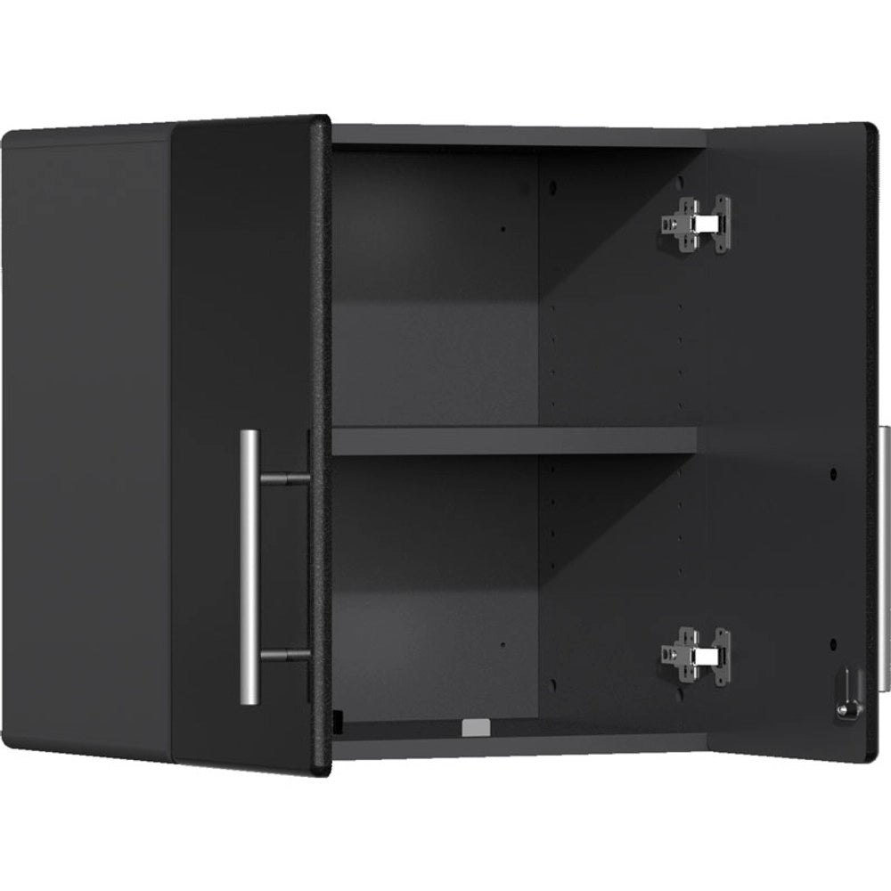 Ulti-MATE Garage 2.0 Series Black Metallic 6-Piece Wall Cabinet Set