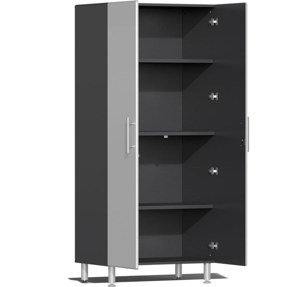 Ulti-MATE Garage 2.0 Series Silver Metallic 10-Piece Tall Cabinet Set