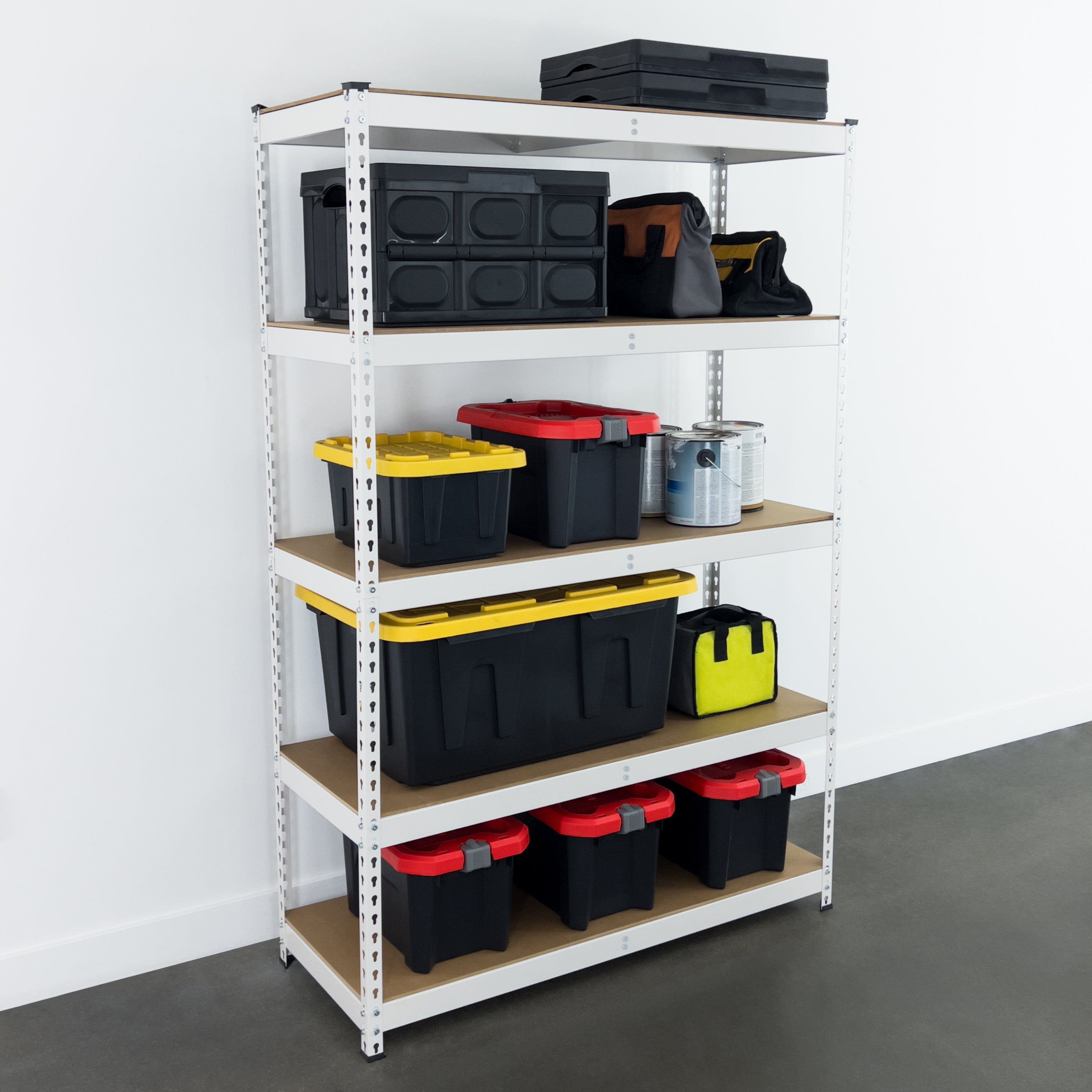Garage Racking Storage Boxes 18’ x 48’ x 72’ Garage Shelving sku-43121208328406 – Garage Cabinets Online