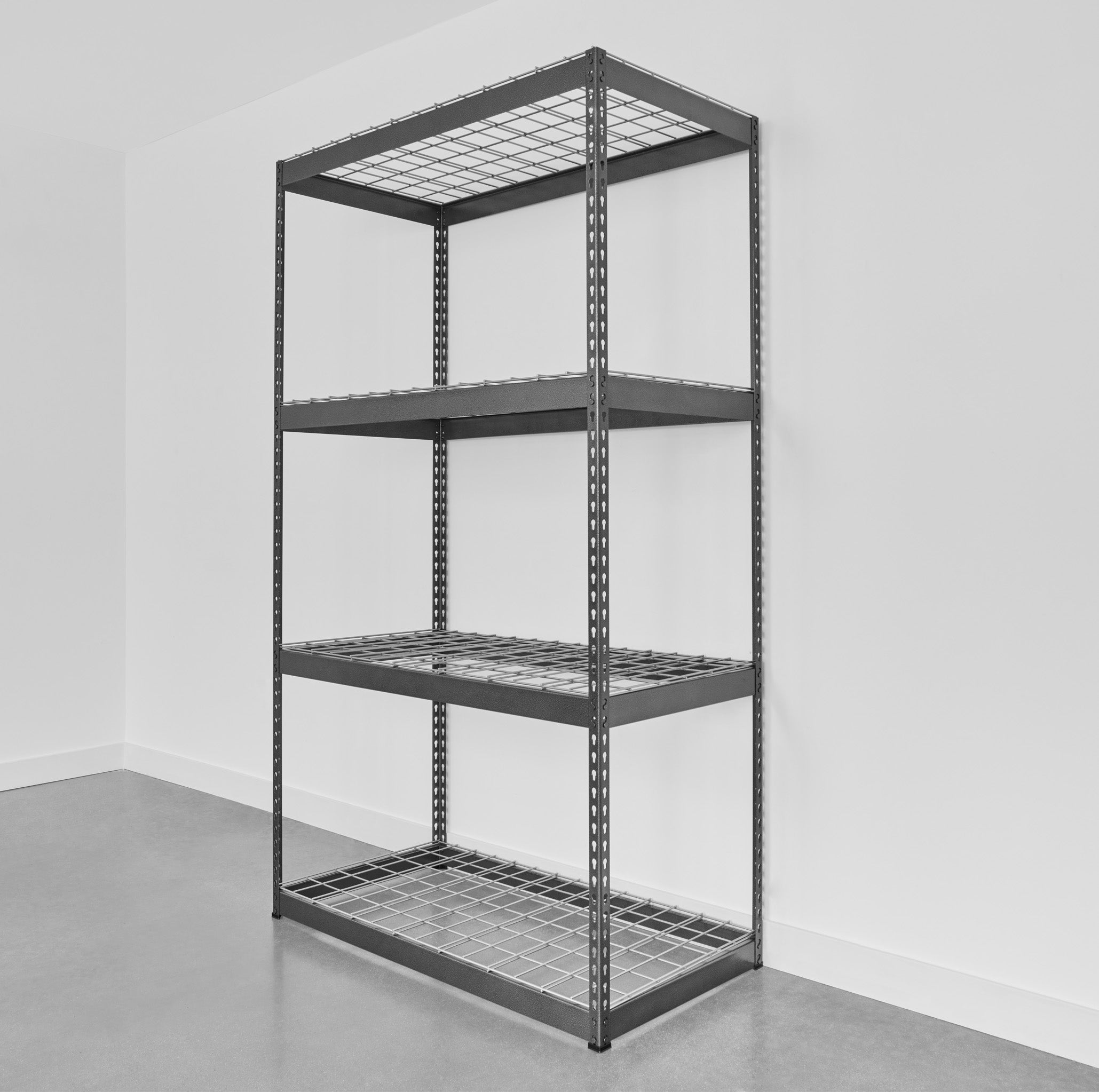 24’ x 48’ 84’ Heavy - Duty Garage Shelving - Heavy Duty