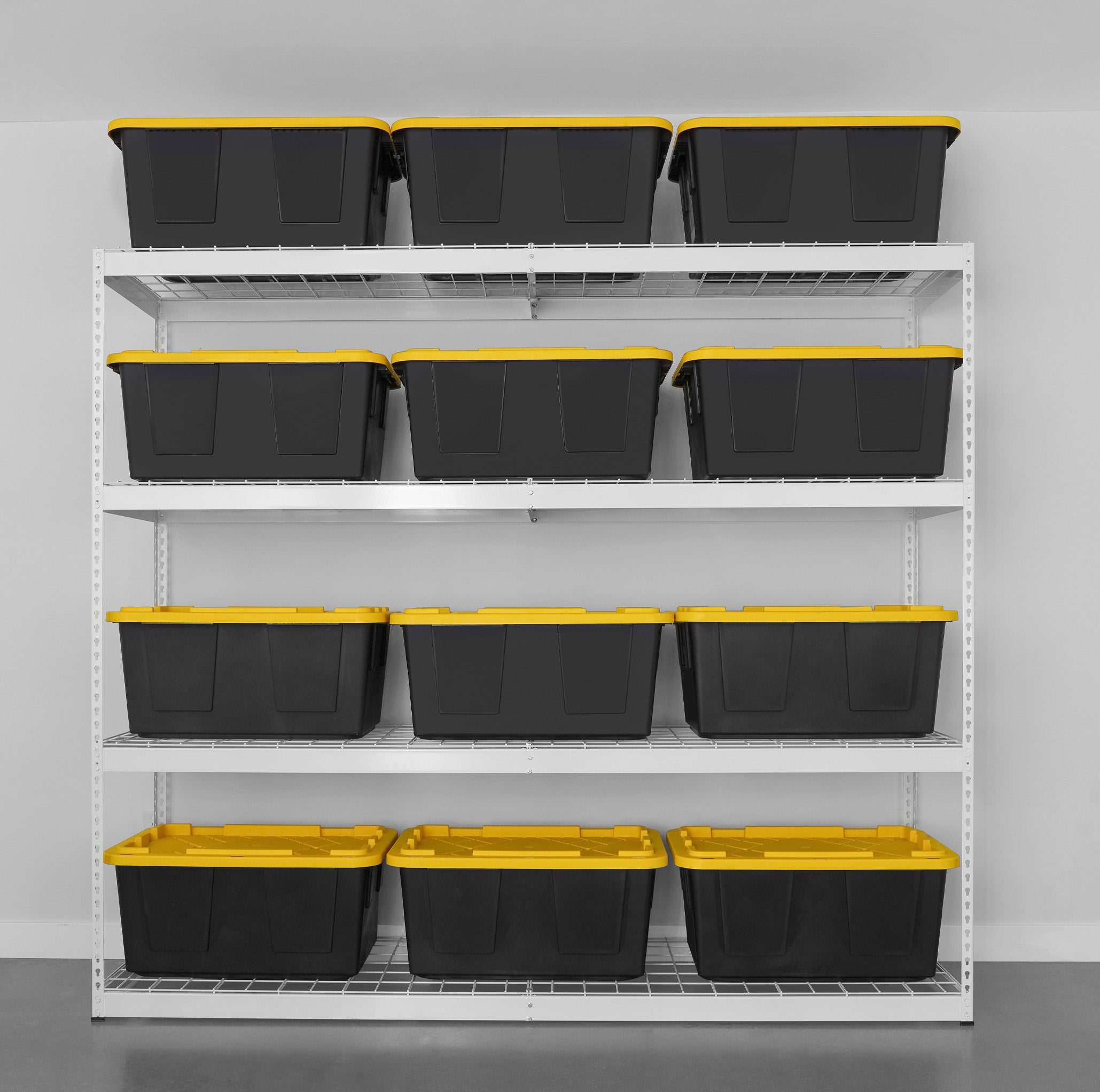 24’’ x 92’’ x 84’’ Heavy-Duty Garage Shelving - Heavy Duty