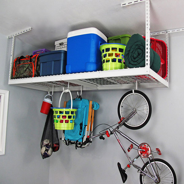 3’ x 8’ Overhead Garage Storage Rack