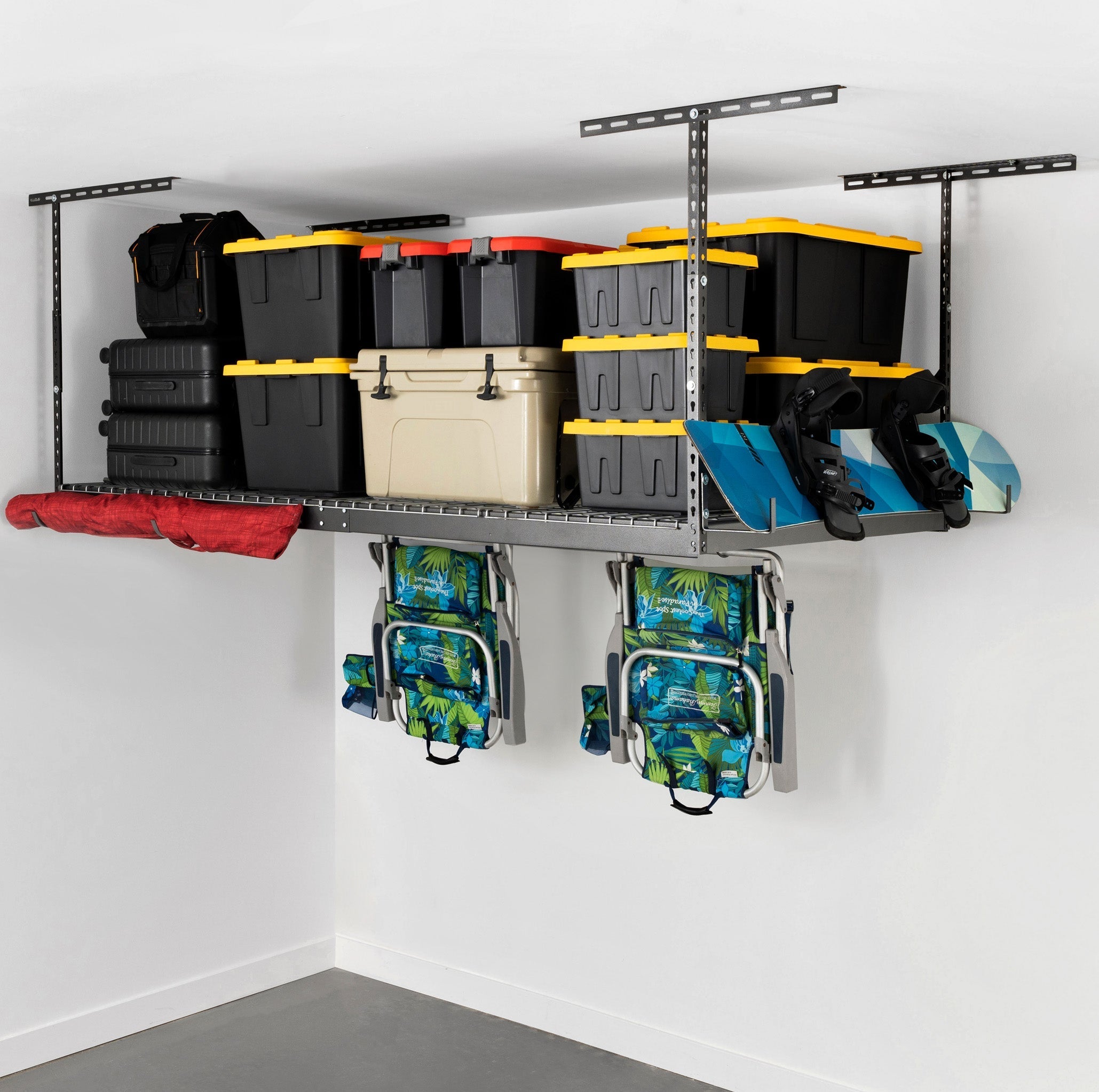 4' x 8' Overhead Garage Storage Rack sku-43121205575894 – Garage ...