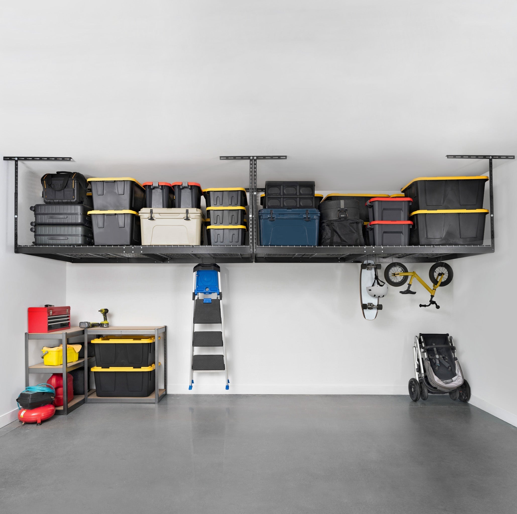 4' x 8' Overhead Garage Storage Rack Two Pack sku-43121205346518 ...