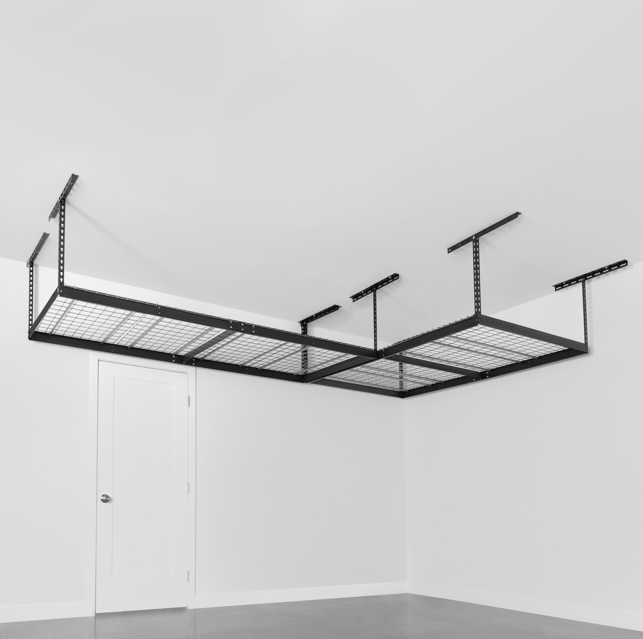Overhead Utility Rack 4' x 8' Overhead Garage Storage Rack Two Pack sku-43121205346518 ...