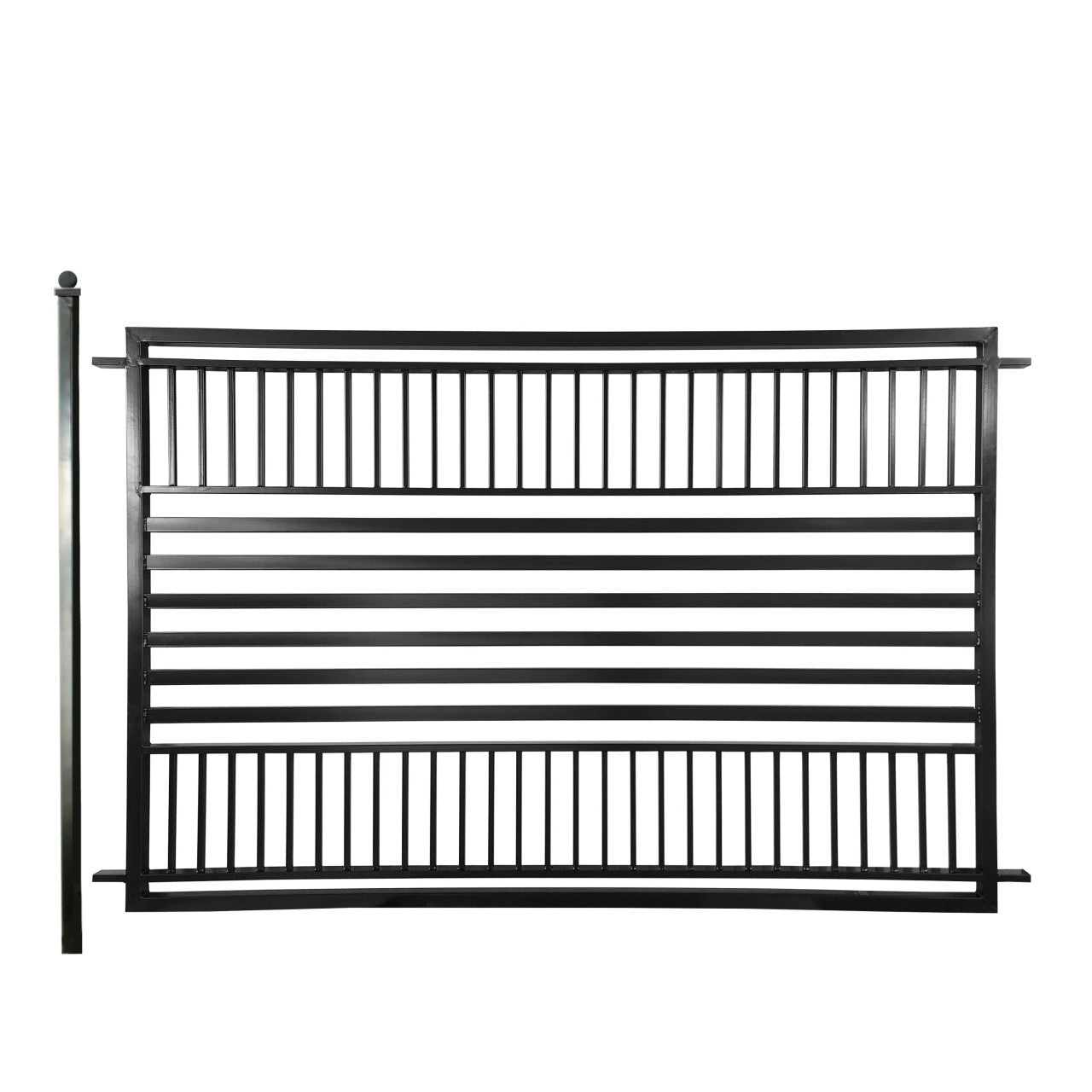 Aleko 4-Panel Fence Kit – BARCELONA Style – 8x5 ft.