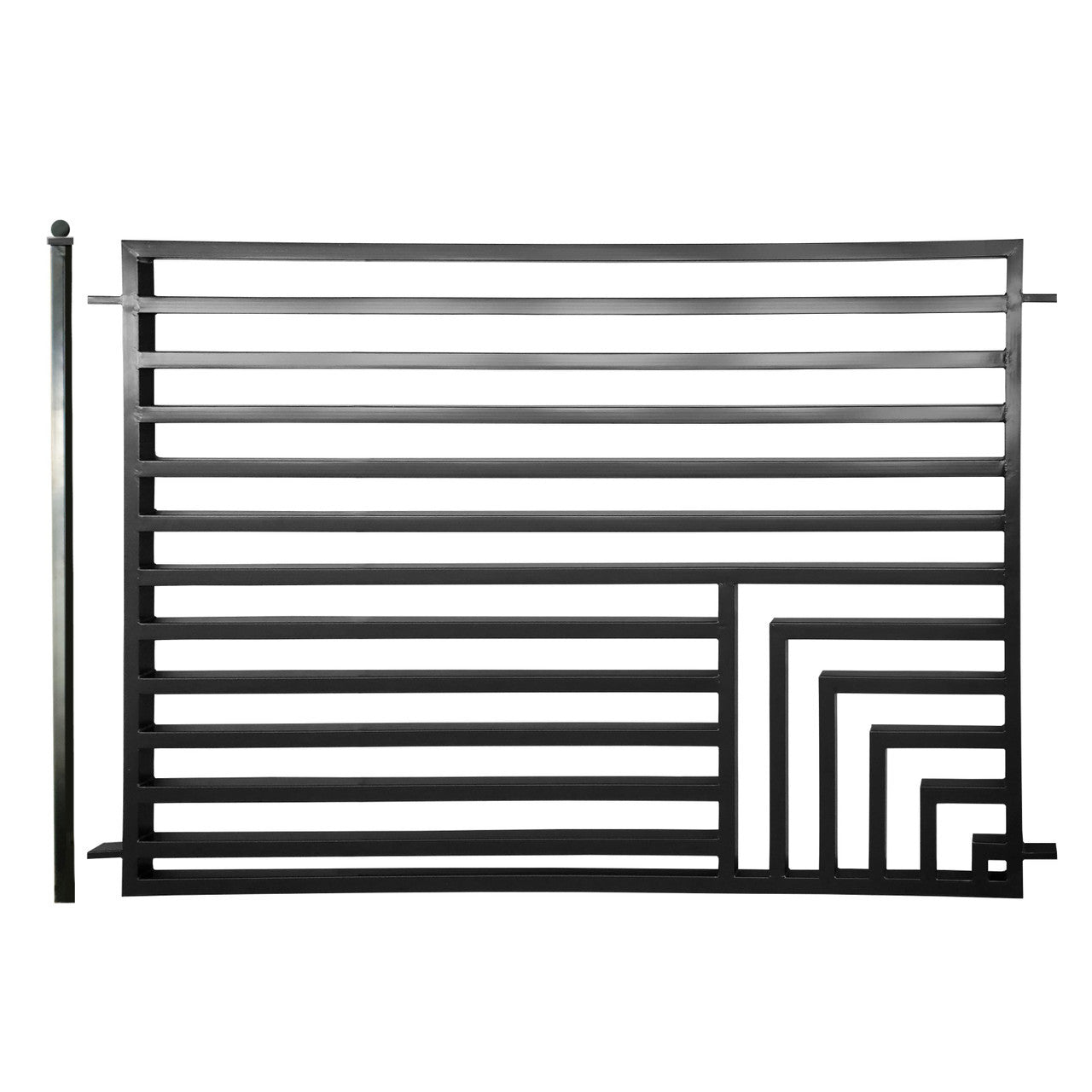 Aleko 4-Panel Fence Kit – FLORENCE Style – 8x5 ft. - 4FENCEFLOR-AP