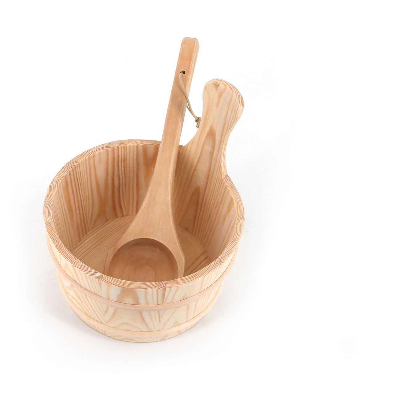 Aleko Canadian Hemlock Wet Dry Outdoor Sauna with Asphalt