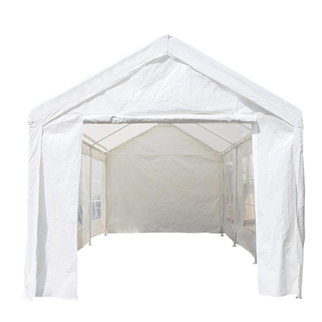 Aleko Carports Heavy Duty Outdoor Canopy Tent with Sidewalls