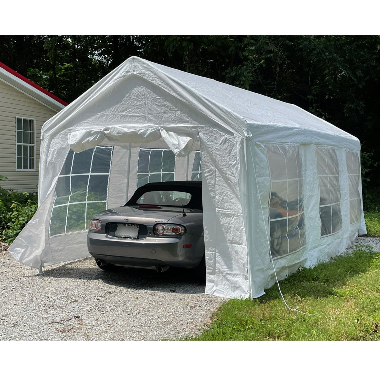 Aleko Carports Heavy Duty Outdoor Canopy Tent