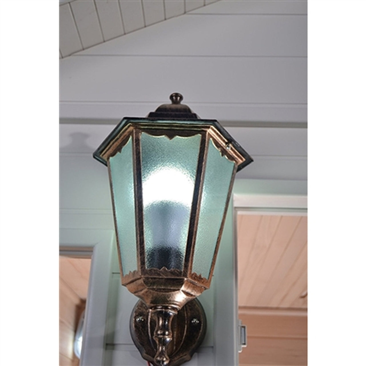 Aleko CED6PORI Outdoor Canadian Red Cedar Wet Dry Sauna - 6