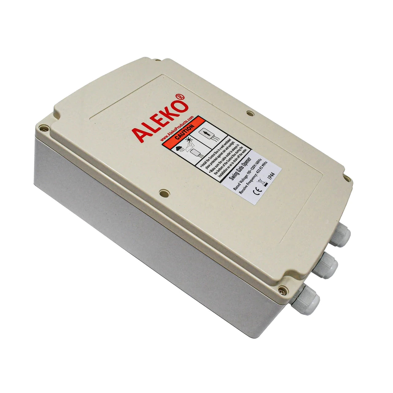 Aleko Dual Swing Gate Operator - AS1200 AC/DC - Basic Kit