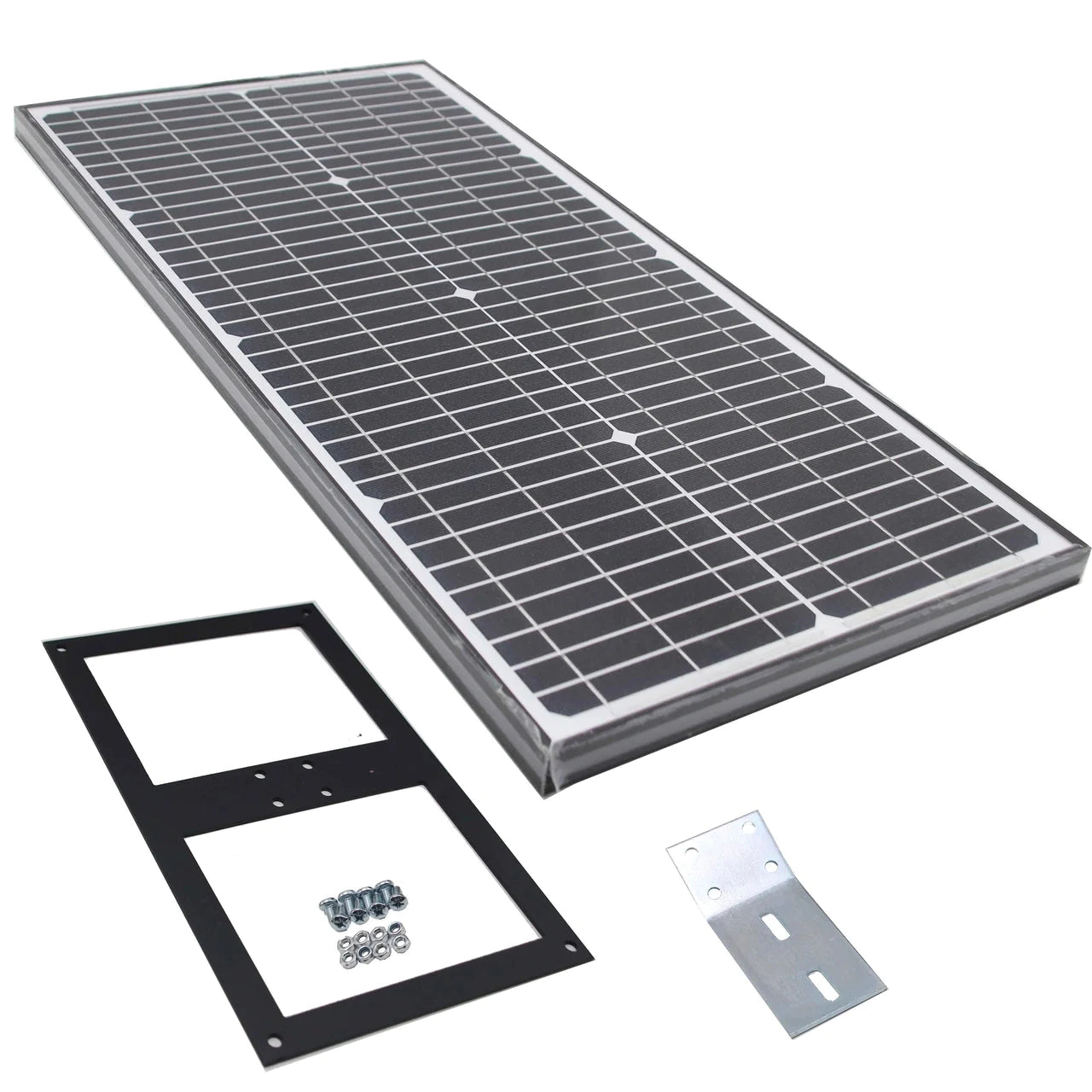 Aleko Dual Swing Gate Operator - AS1200 AC/DC - Solar Kit