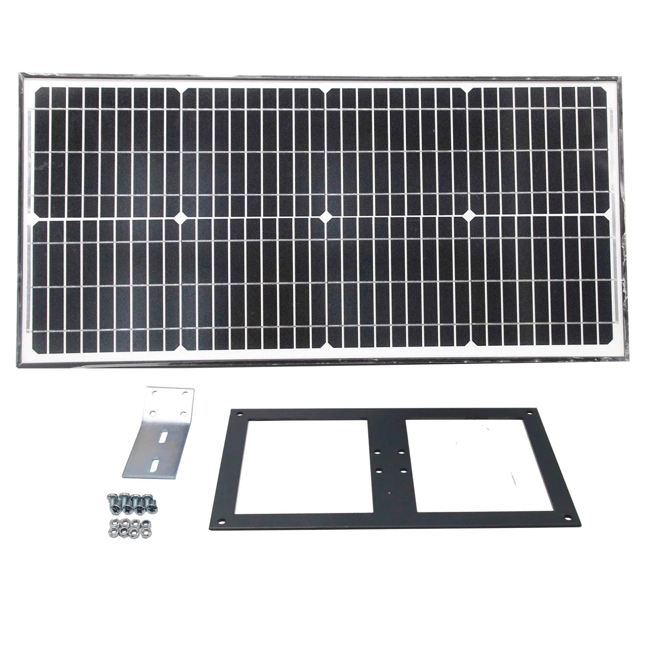 Aleko Dual Swing Gate Operator - AS1200 AC/DC - Solar Kit