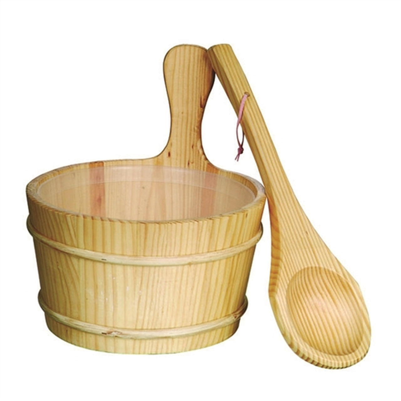 Aleko Outdoor or Indoor White Finland Pine Wet Dry Barrel