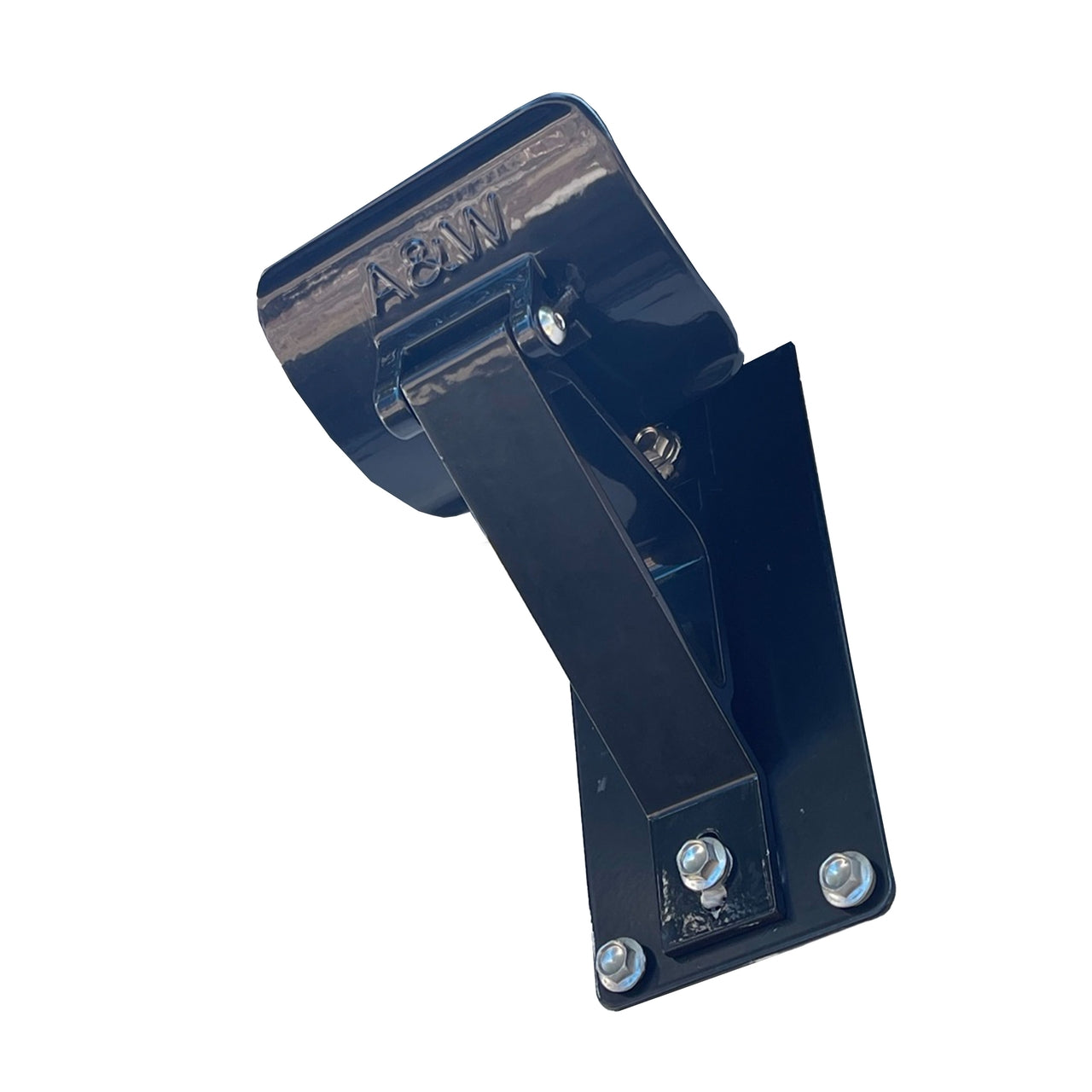 Aleko RV Awning Center Cradle Support - Motorized and Non-Motorized - Black