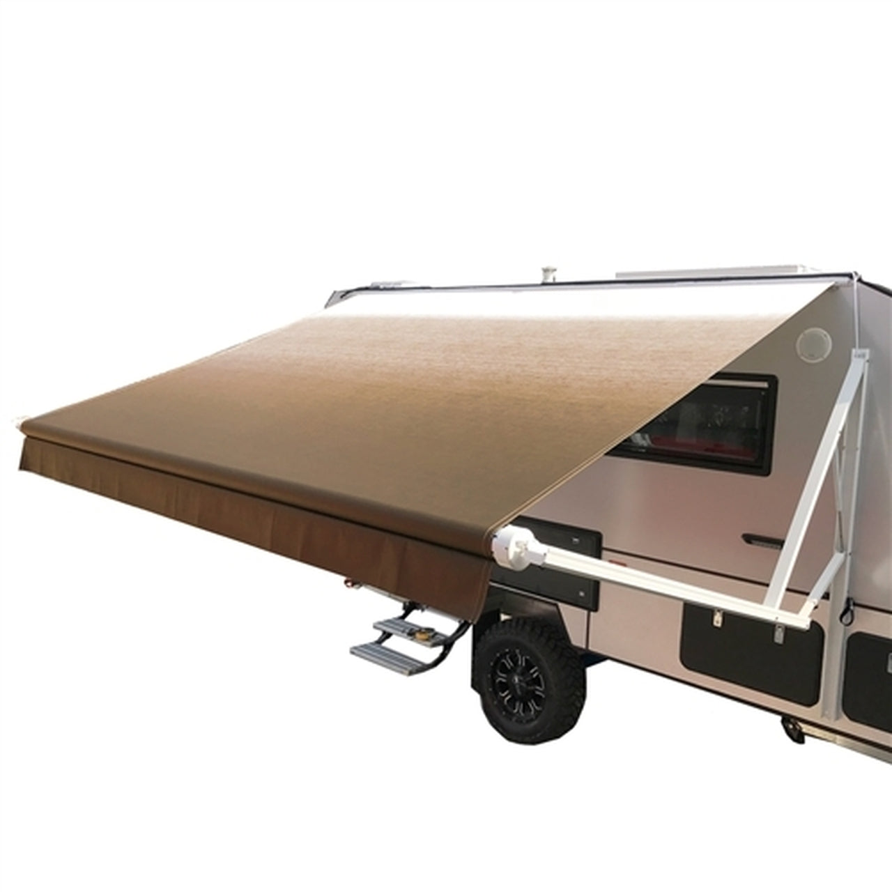 Aleko RV Awning Fabric Replacement - 10 X 8 ft (3 x 2.4 m) - Brown Fade