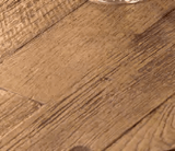 American Fyre Designs Reclaimed Wood 29 Inch Cosmo Square Dining Firetable