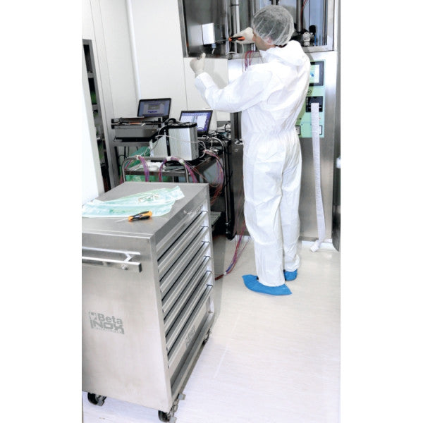 Beta Tools C04TSS-7 Stainless Steel Mobile Roller Cab Seven