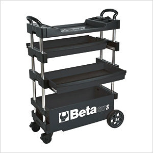 Beta Tools C27S Folding Tool Trolley for Outdoor Jobs