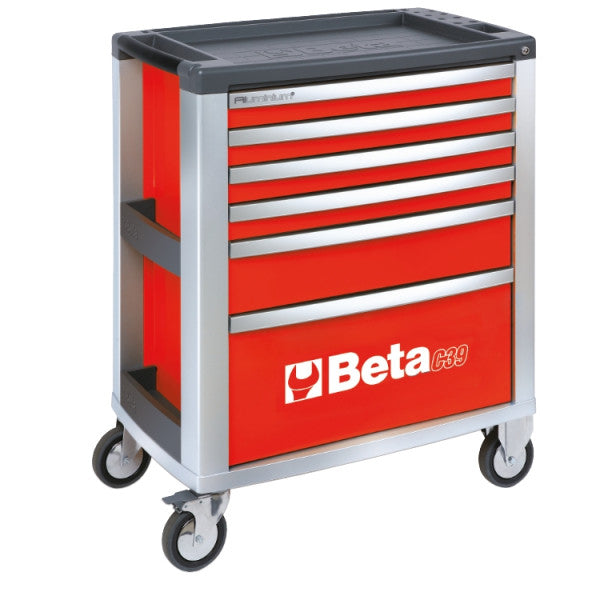 Beta Tools C39/6 Mobile roller cab with six drawers