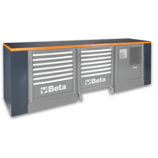 Beta Tools C55B/2,8 2.8-m Workbench with PVC-Coated Worktop