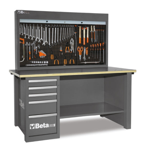 Beta Tools MasterCargo Workbench C57SA Lockable Storage Workbench with Drawers