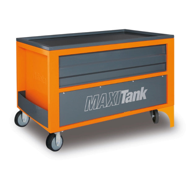 Beta Tools MaxiTank Mobile Workbench C30M Steel Oil-Proof Worktop