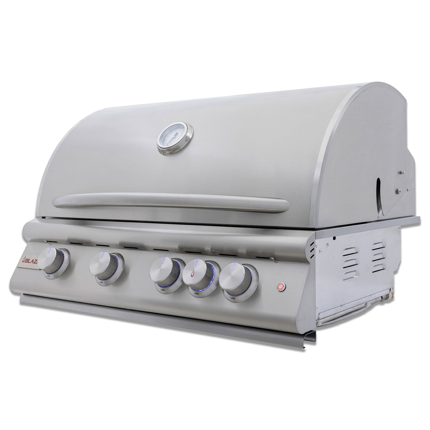 Blaze 32-Inch 4-Burner Premium LTE+ Gas Grill with Rear Burner and Built-in Lighting System (NG) - BLZ-4LTE3-NG