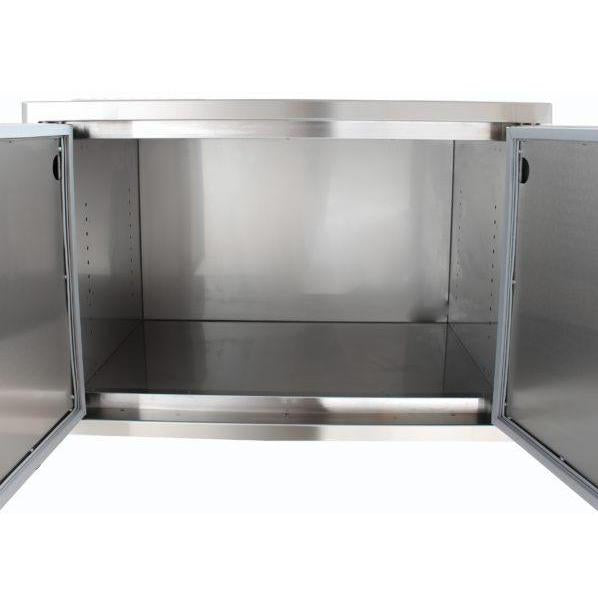 Blaze 32-Inch Sealed Stainless Steel Dry Storage Pantry With Shelf - BLZ-DRY-STG