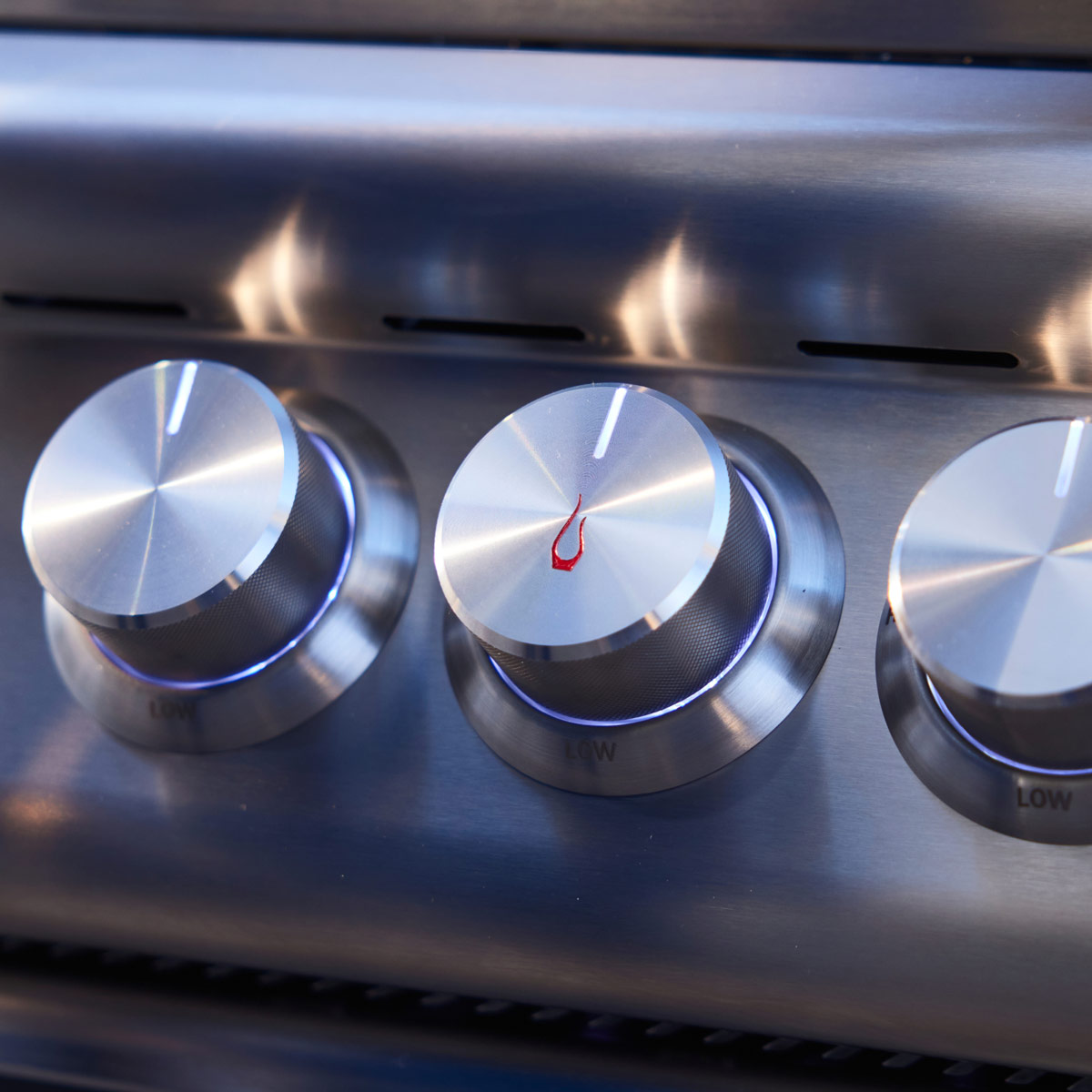 Blaze 40-Inch 5-Burner Premium LTE+ Gas Grill with Rear Burner and Built-in Lighting System