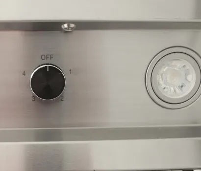 42 Inch Outdoor Grill Vent Hood with 2000 CFM 4 Adjustable 