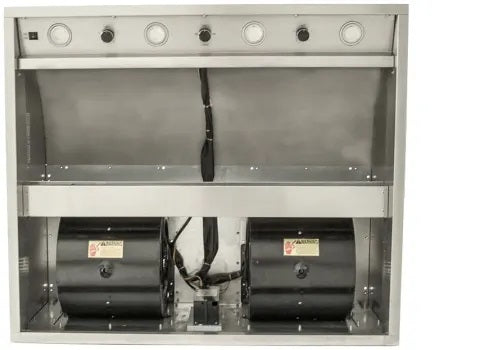 42 Inch Outdoor Grill Vent Hood with 2000 CFM 4 Adjustable 