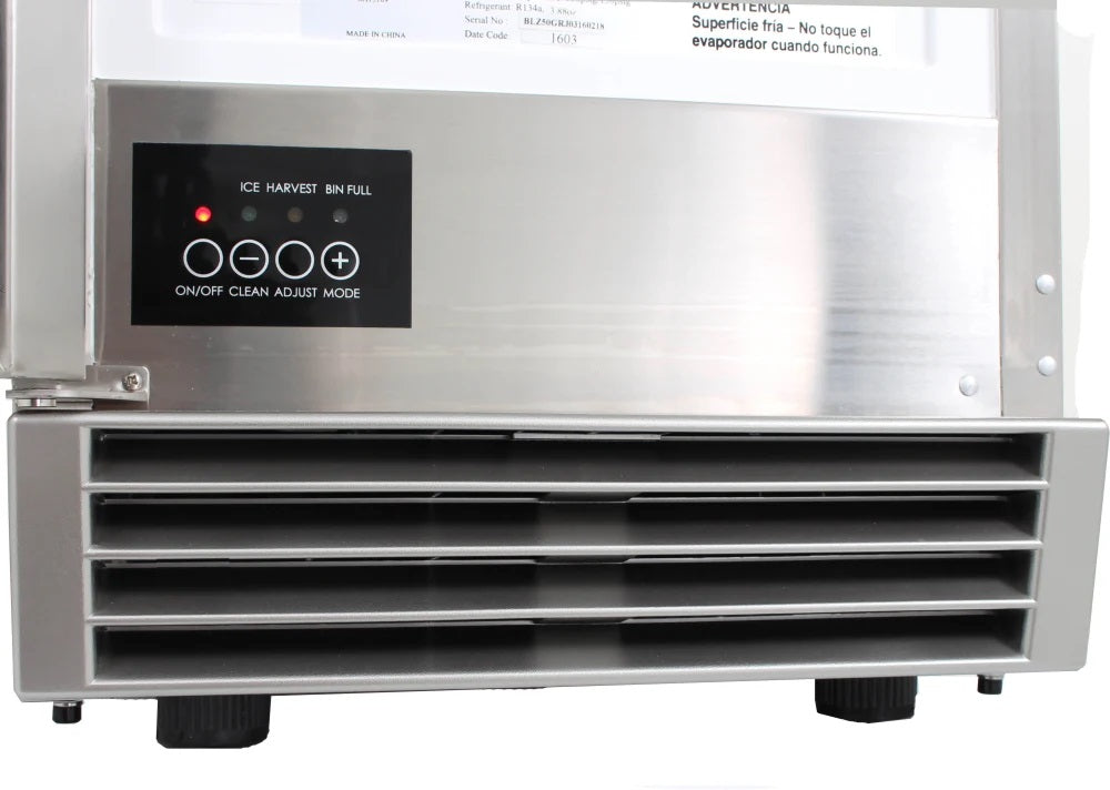 Blaze 15 Inch Outdoor Ice Maker - BLZ-ICEMKR-50GR